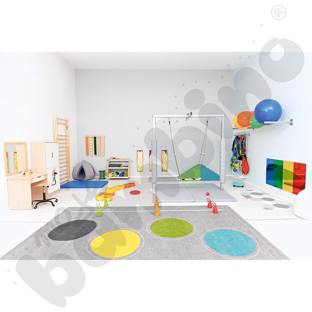 Półka metalowa na piłki