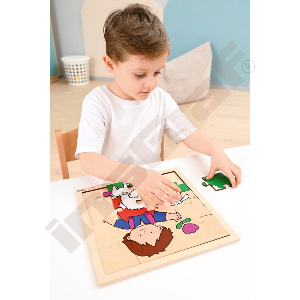 Puzzle roční období - jaro 