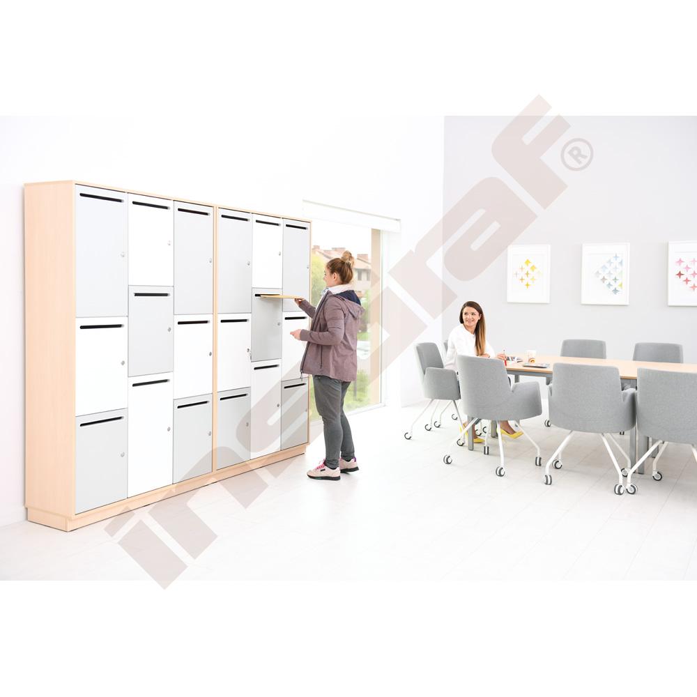 Quadro - skříň s 9 boxy - javor
