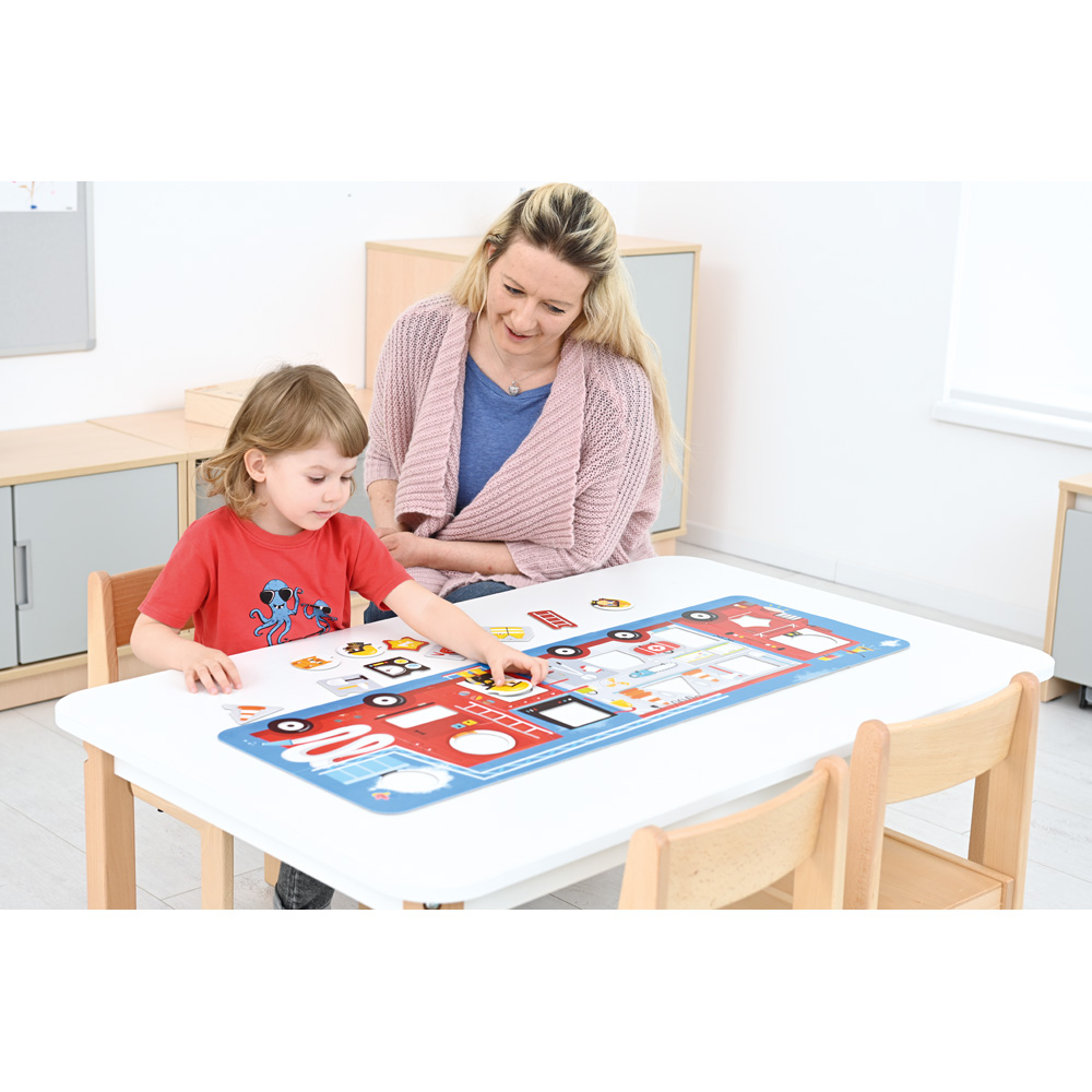 Puzzle s otvorom Hasiči 