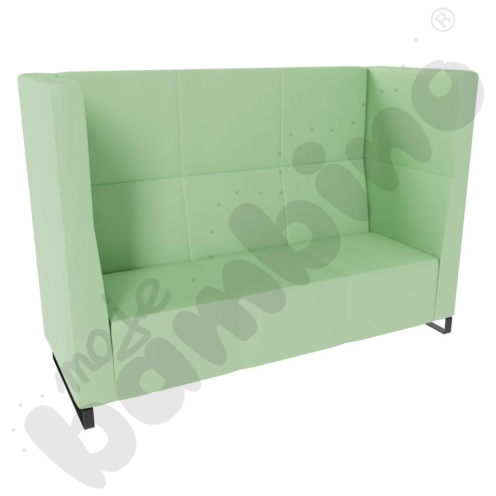 Sofa Universum 3-os. wys. 133 cm, 2 boki średnie, tkanina MT15