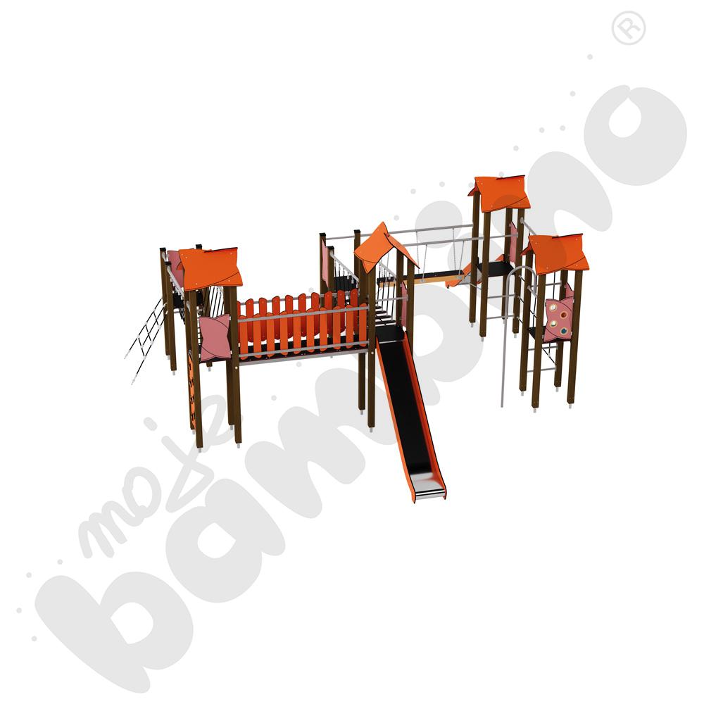 Zestaw Urbi 11, słupy drewniane A