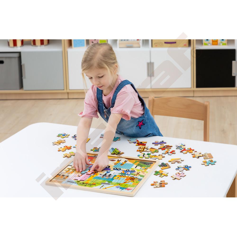 Puzzle Stavba, 48 dielov