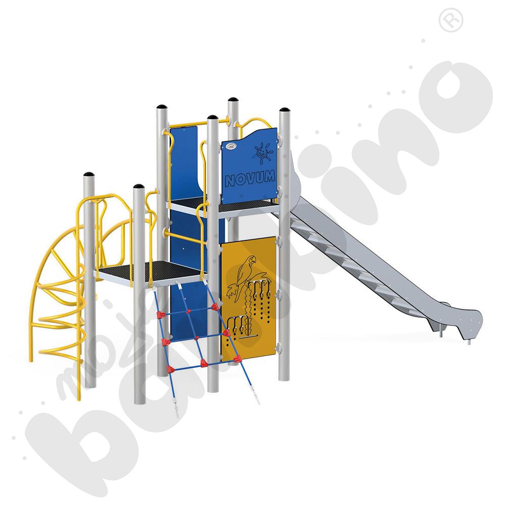 Orbis - platforma 13, metalowe słupy