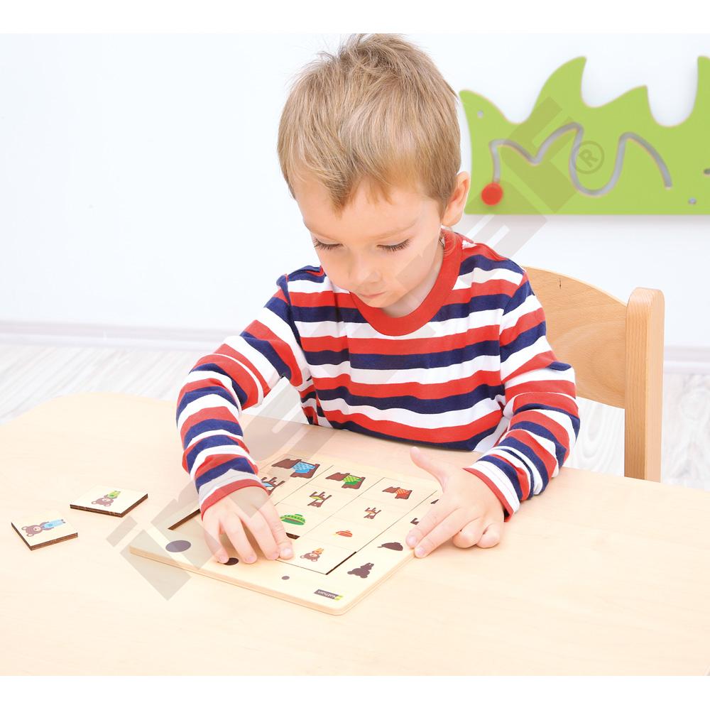Logické puzzle - veľkosti