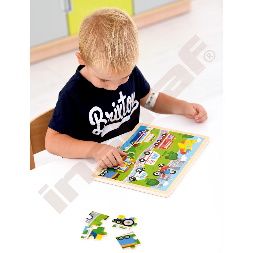 Puzzle - vozidla