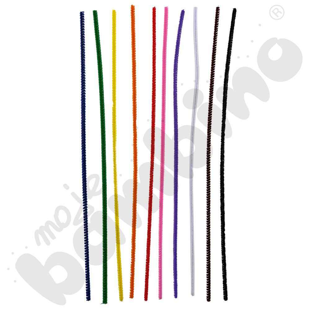 Druciki kreatywne 0,4 x 30, 100 szt. - niebieskie