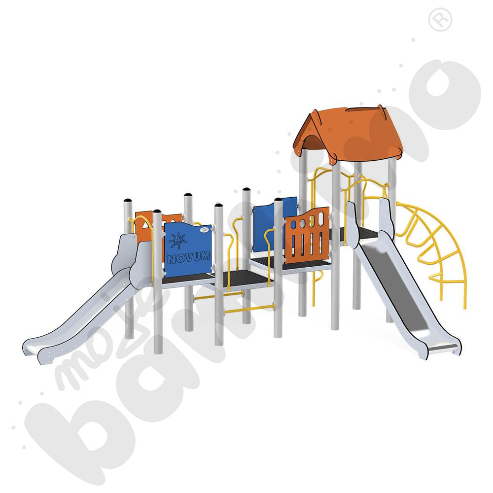 Orbis - wieża 12, metalowe słupy