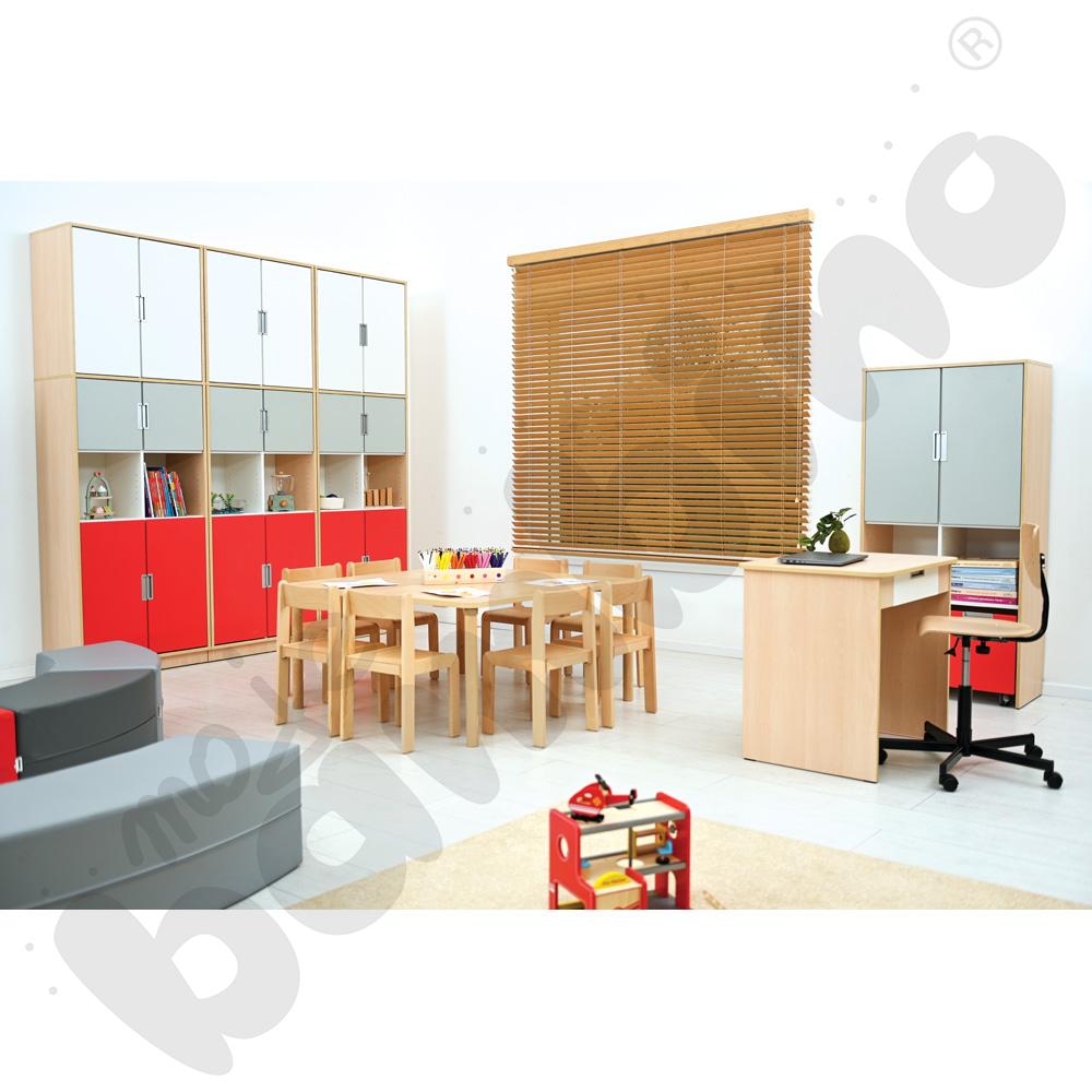 Quadro - zestaw 259, skrzynia klon jasny