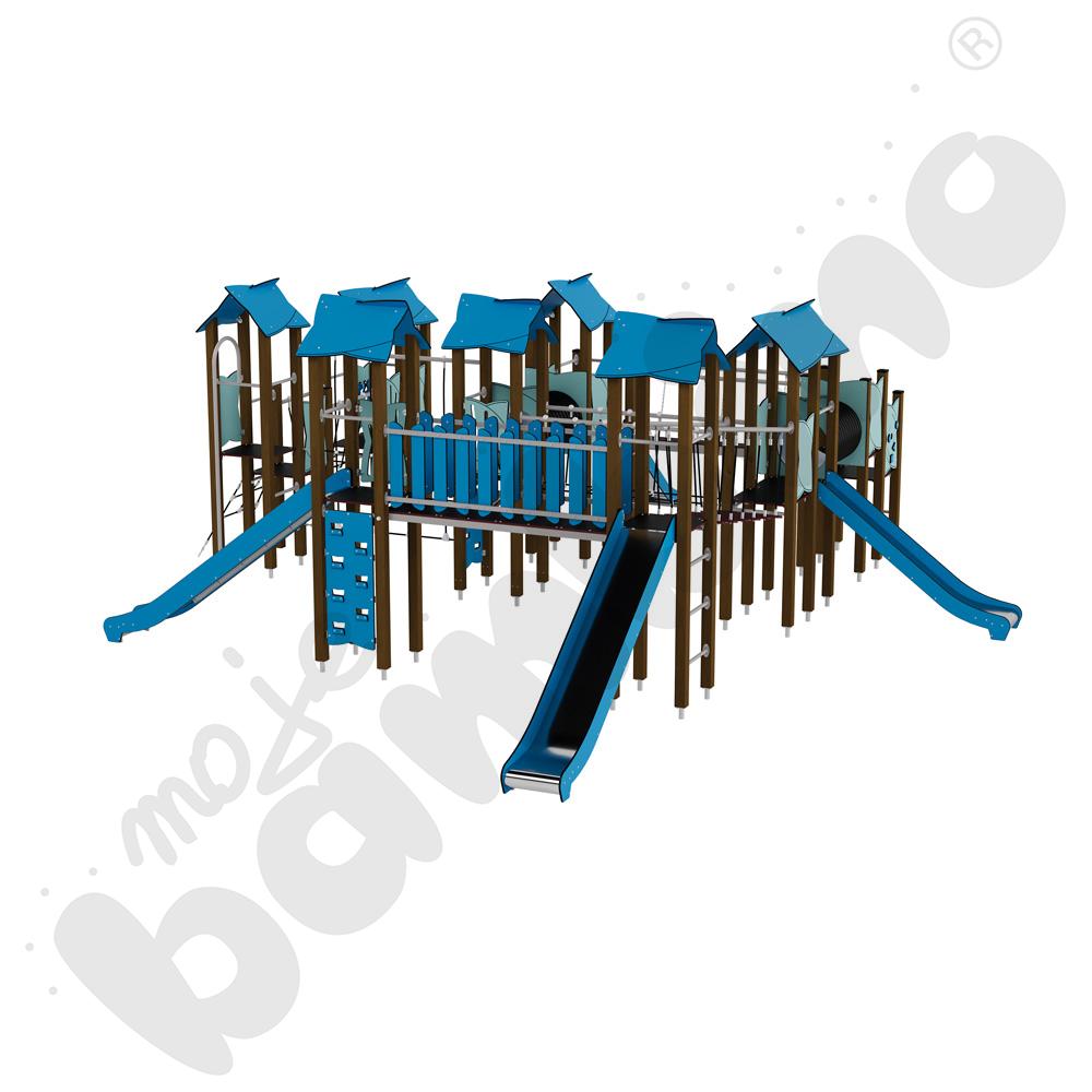 Zestaw Urbi 12, słupy drewniane B