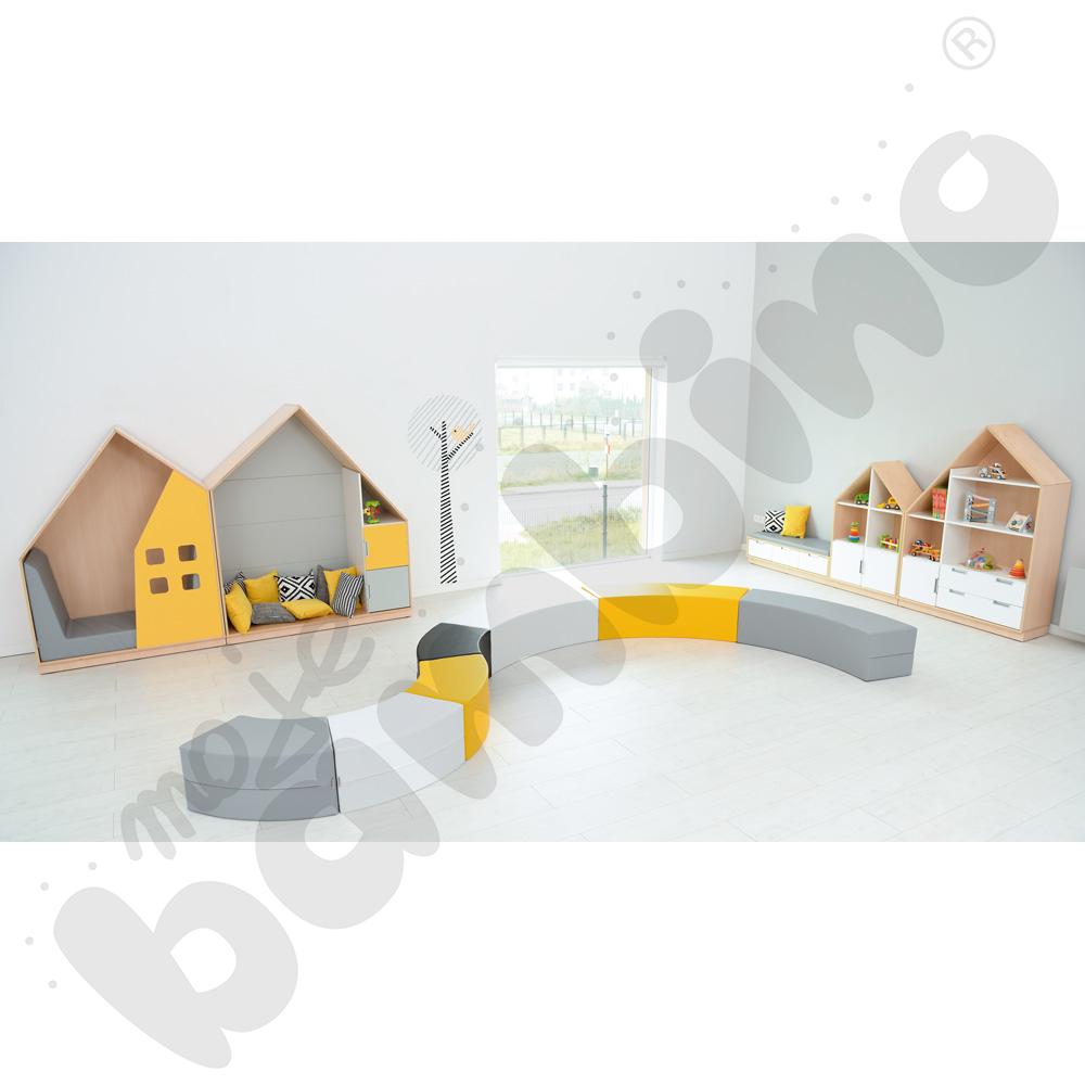 Quadro - zestaw 160, 90 st., skrzynia klon jasny