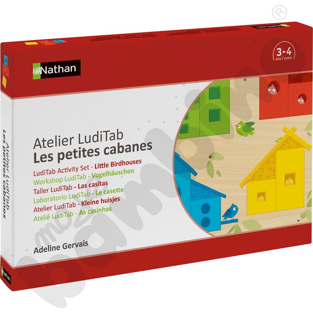 Zestaw aktywności LudiTab - budujemy domki dla ptaków 