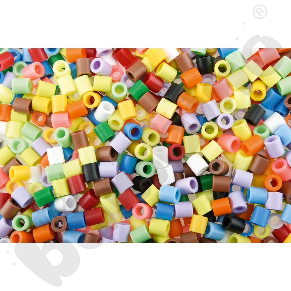 Koraliki NABBI® JUMBO do prasowanek różnokolorowe - 1000 szt.