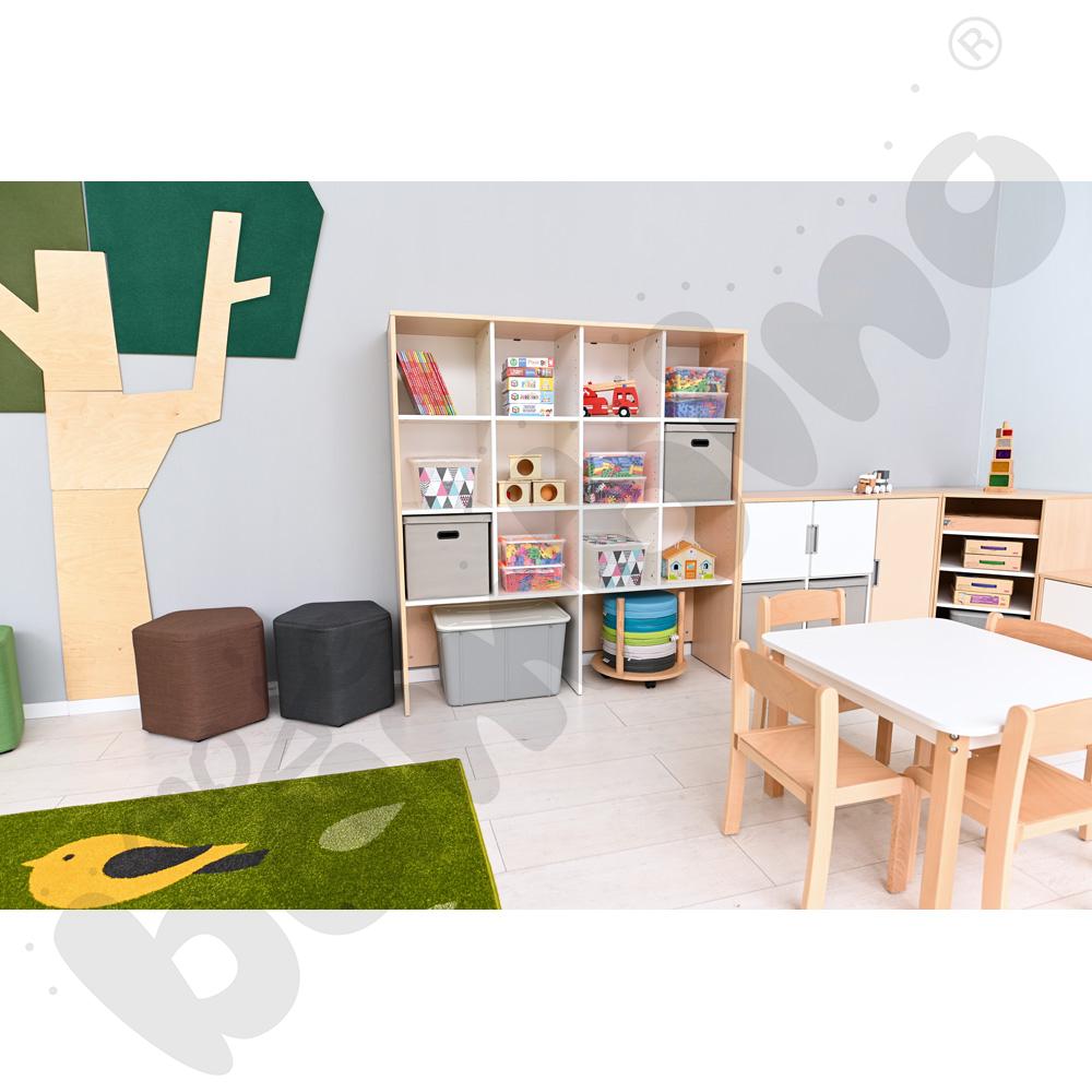 Quadro - regał wielofunkcyjny, klon jasny