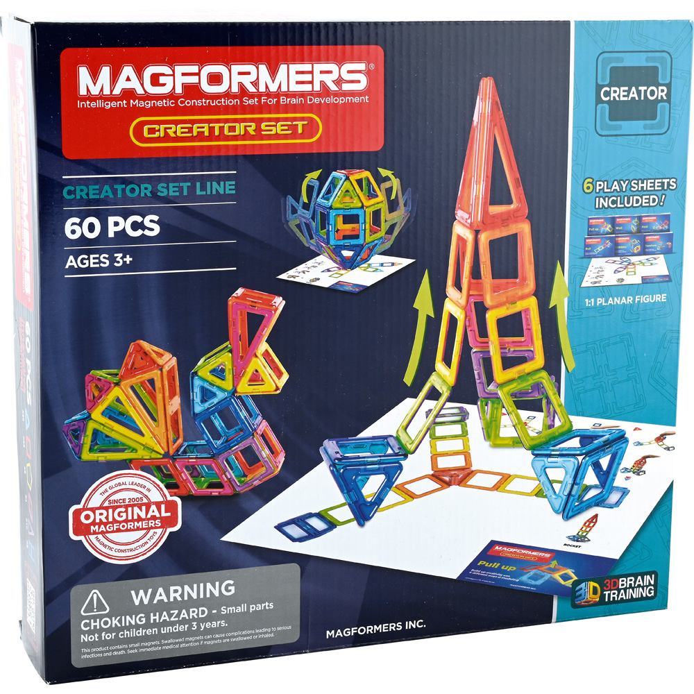 Magformers Creator, 60 dielov