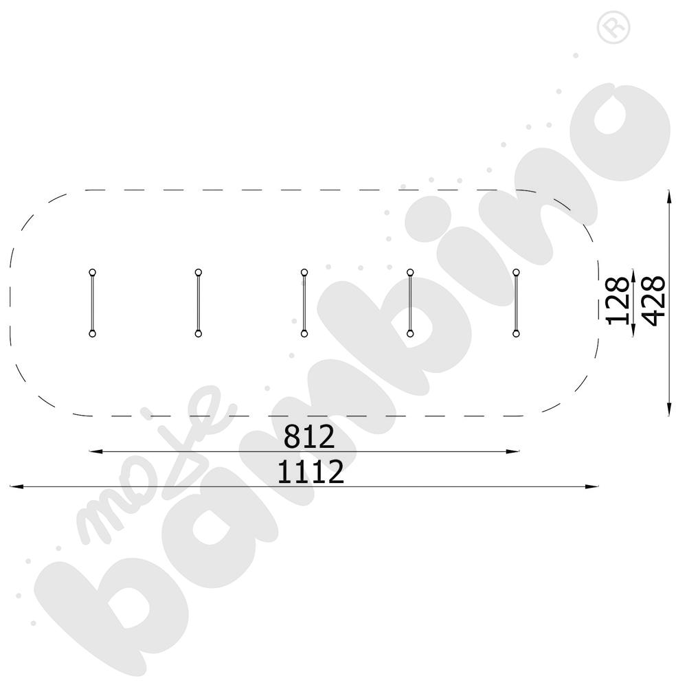 Action4Kids Lime - płotki do przeskoków