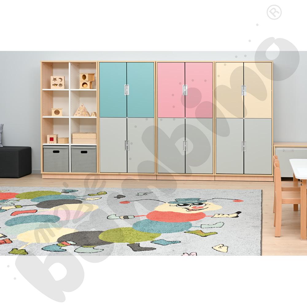 Quadro - drzwiczki średnie 90 st. - kość słoniowa