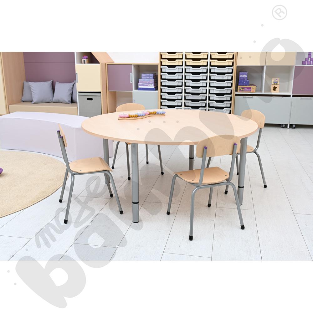 Krzesełko Bambino 2 aluminum