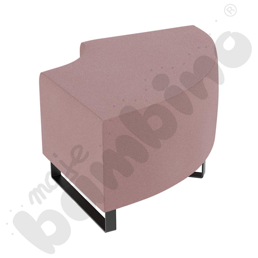 Pufa Universum 1/4 koła rogowa, tkanina KG19