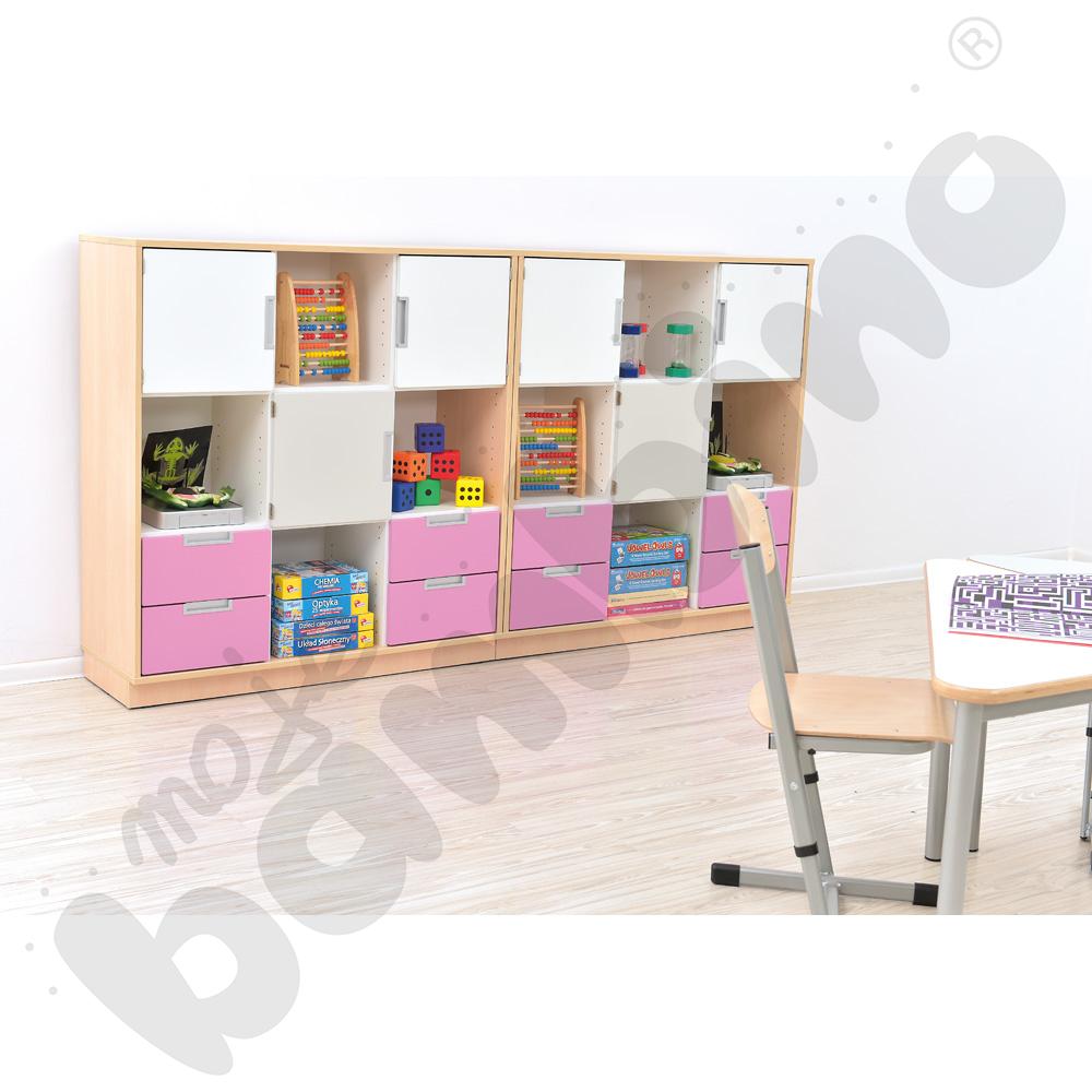 Quadro - zestaw 5, 90 st., skrzynia klon jasny