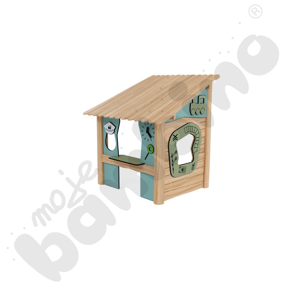 Domek stacja kolejowa Robinio