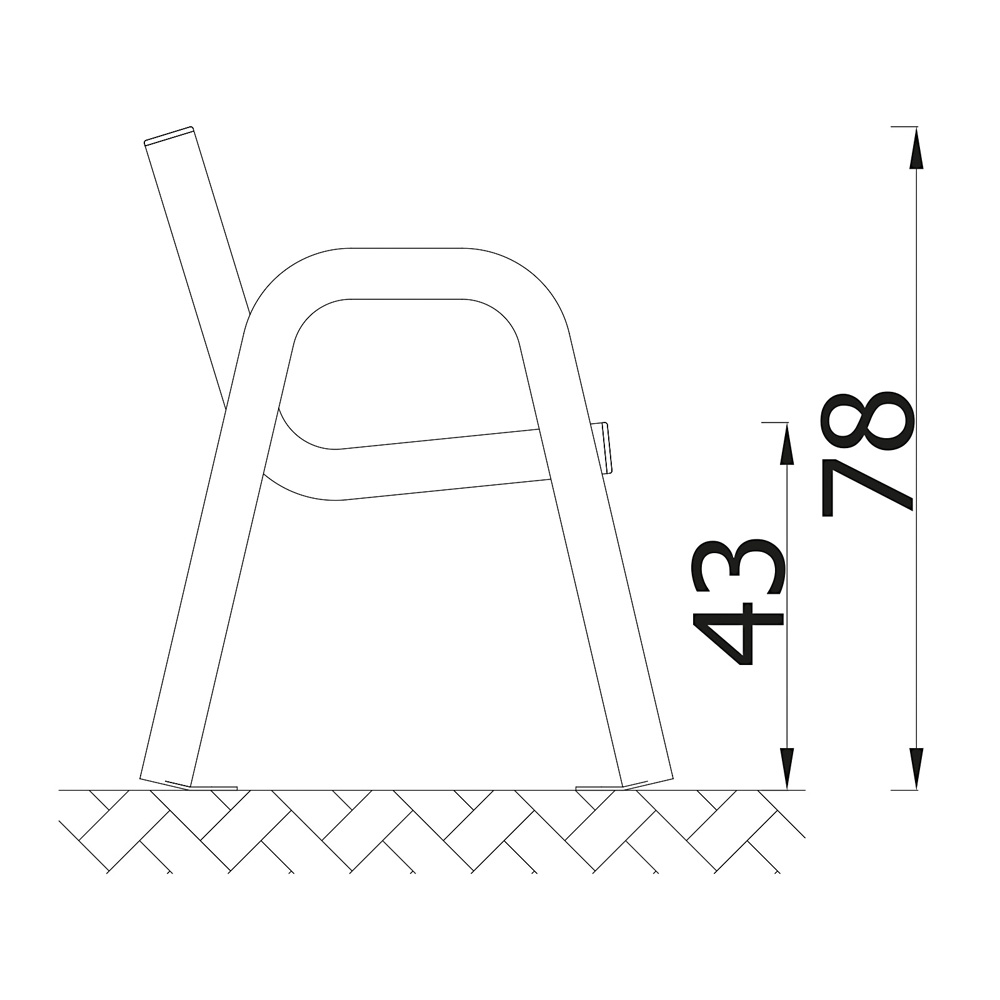 Lavička Spartan Solid