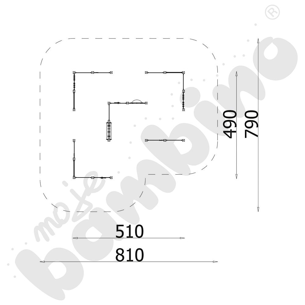 Quadro Simple - labirynt