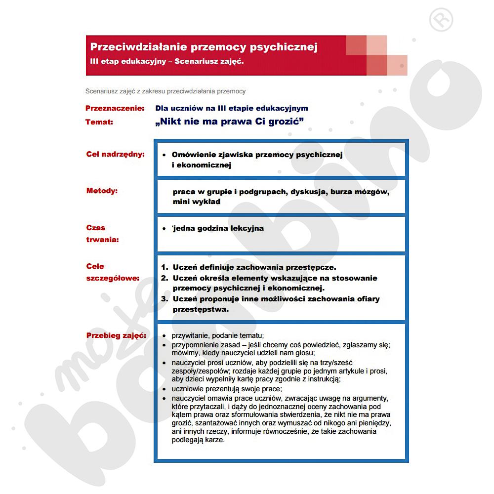 Eduterapeutica Przemoc i agresja 7-15 lat