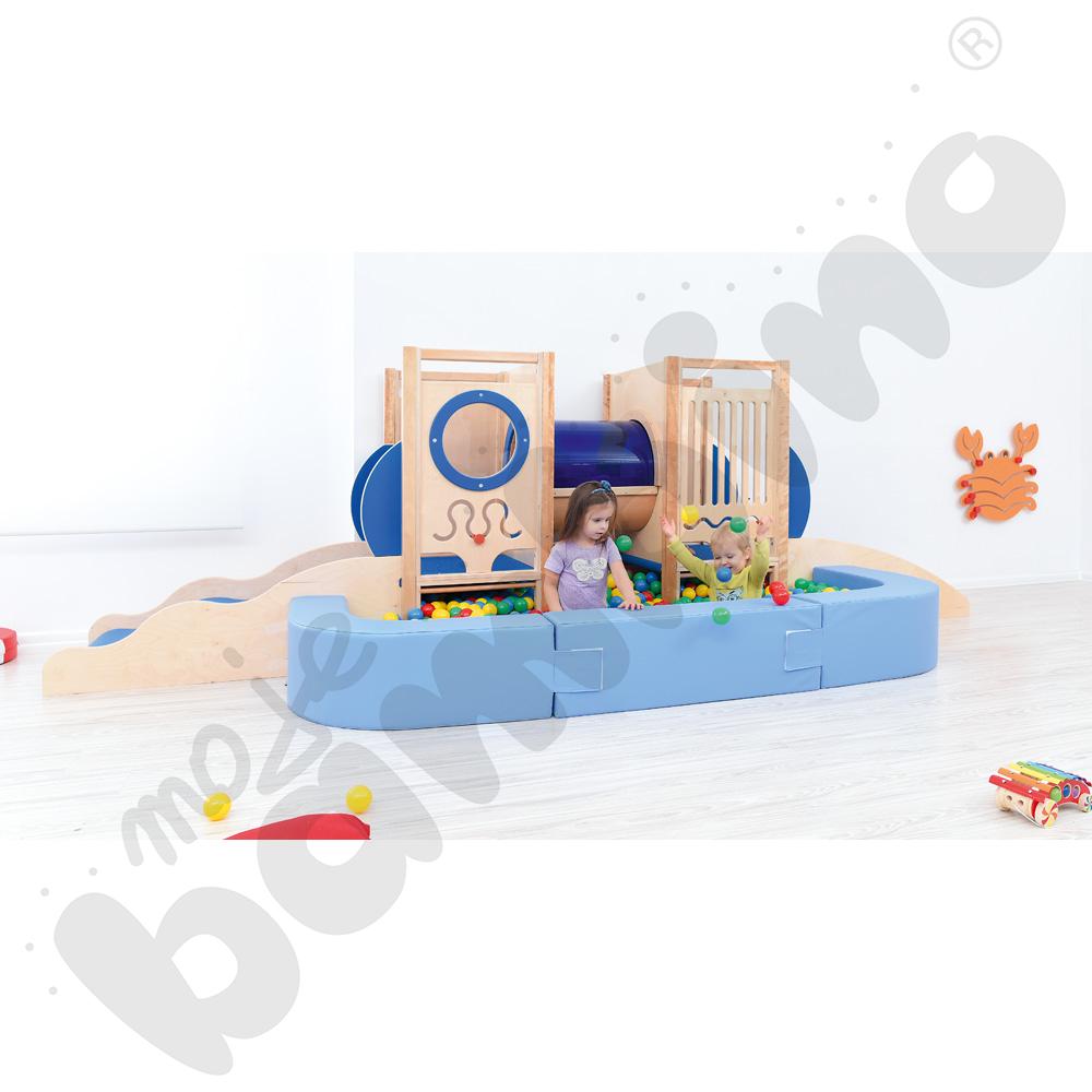 Kącik zabaw Łódź podwodna z basenem