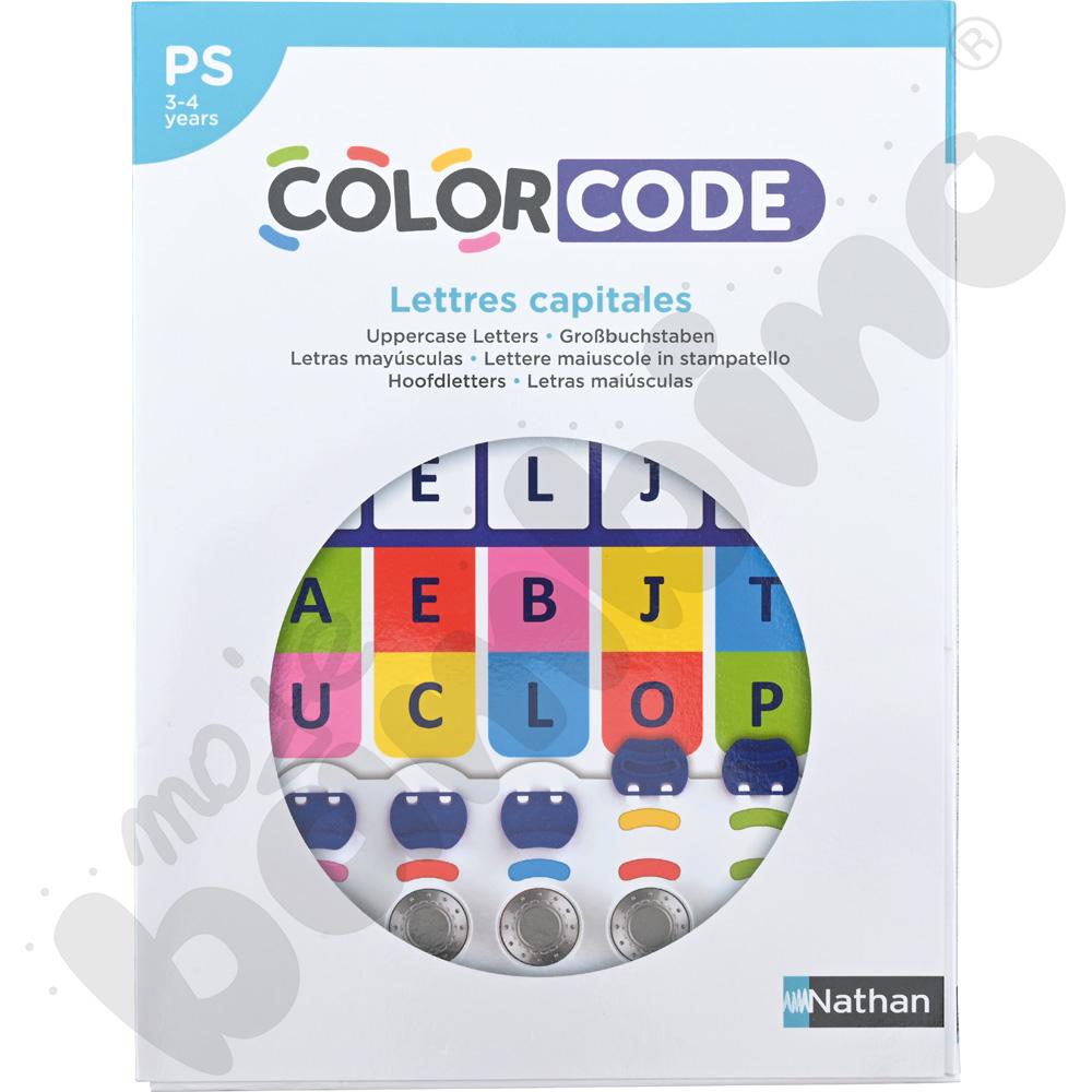 Colorcode - karty zadań – wielkie  litery 