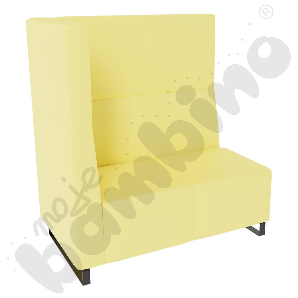 Sofa Universum 2-os. wys. 133 cm, bok średni lewy, tkanina MT10