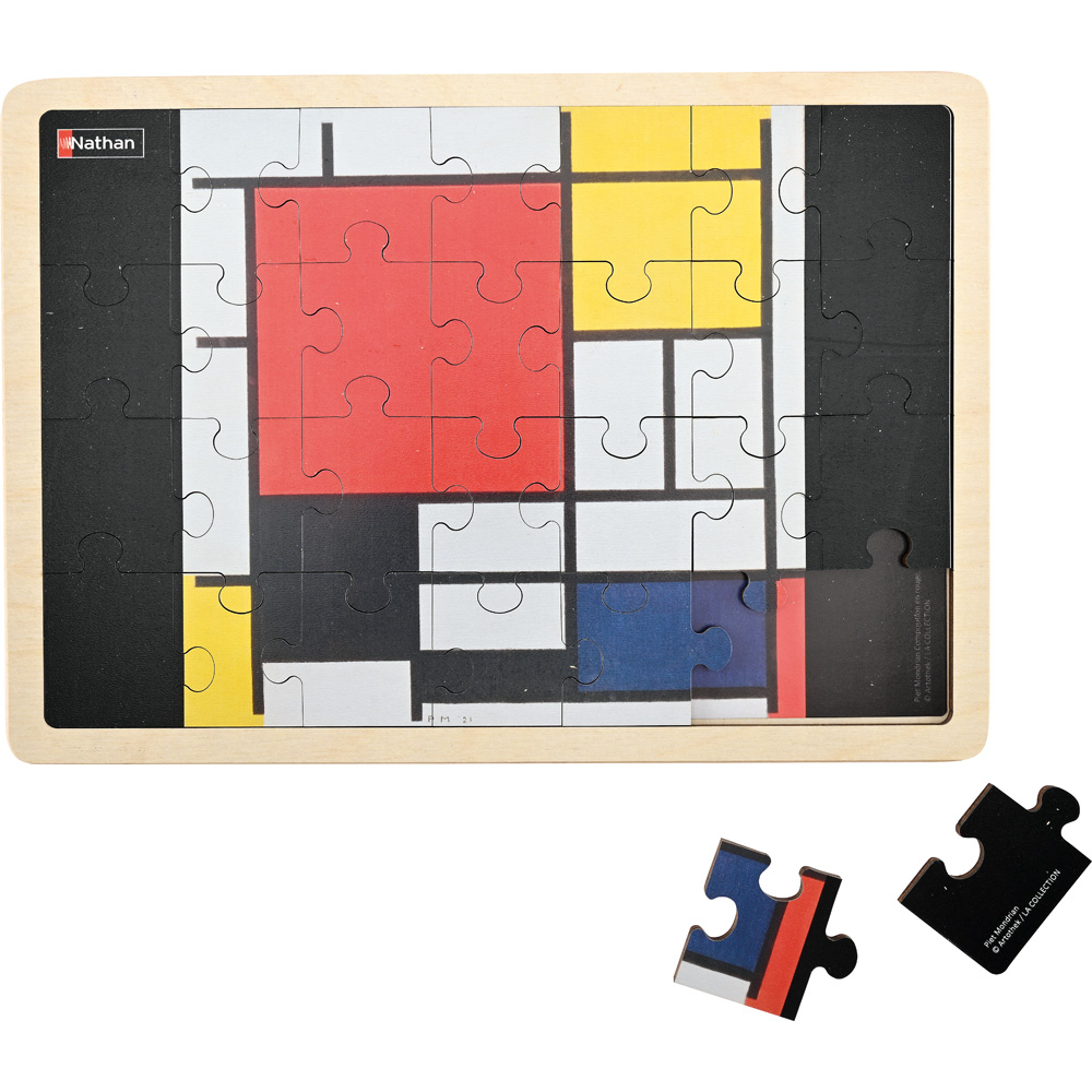 Avantgardné puzzle - obdĺžniky a štvorce