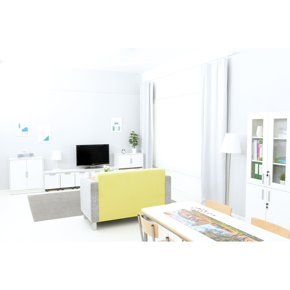 Quadro – skrinka M s 1 policou, biela 