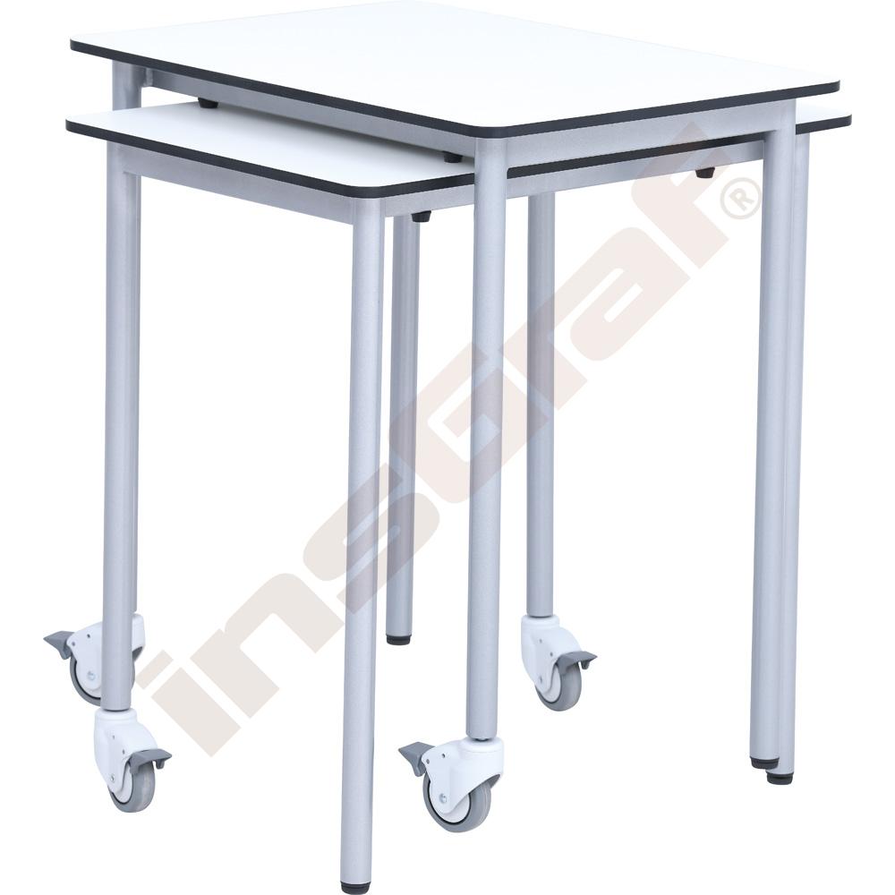 Obdĺžnikový stôl easyMoove, veľ. 6, výška 76 cm
