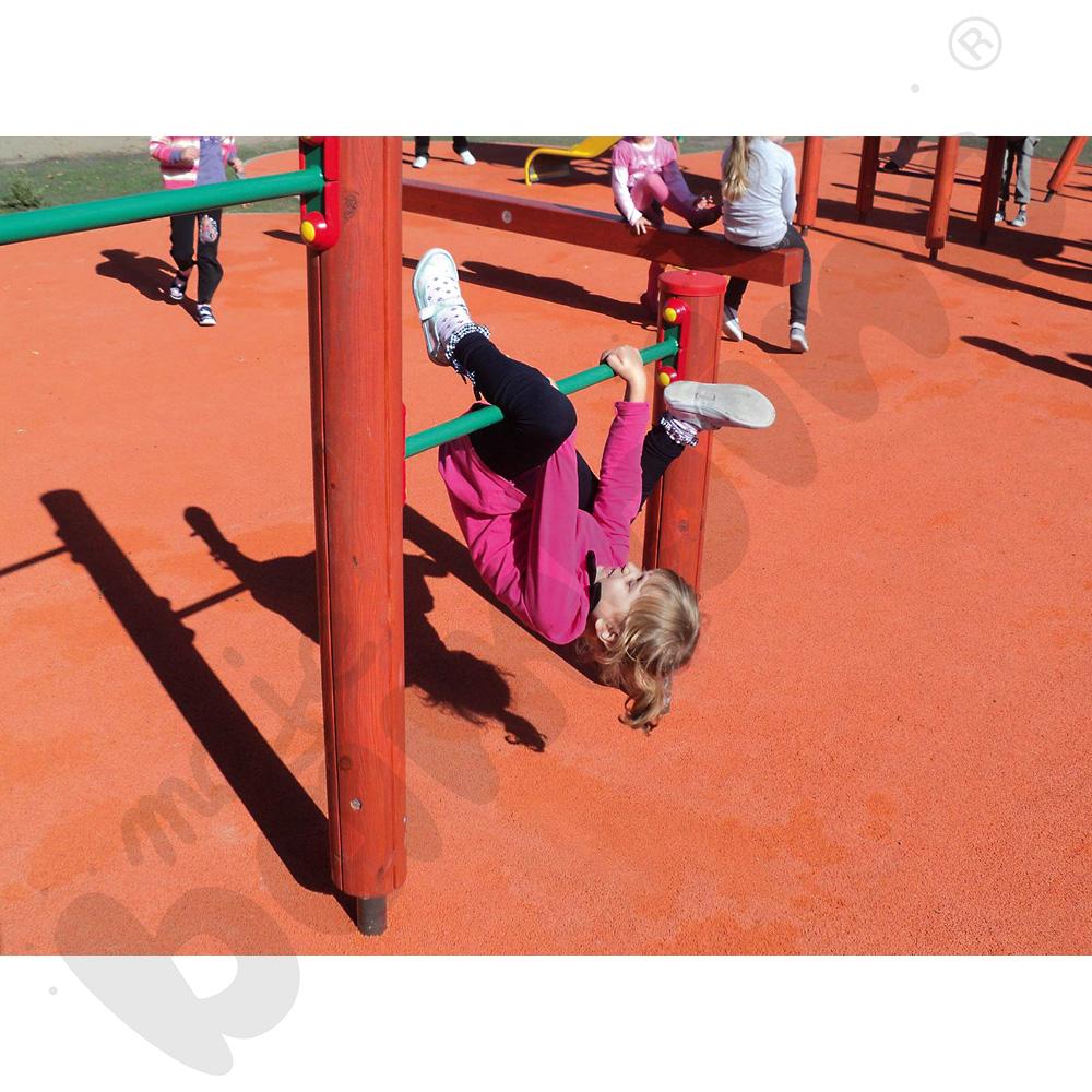 Drążki gimnastyczne podwójne