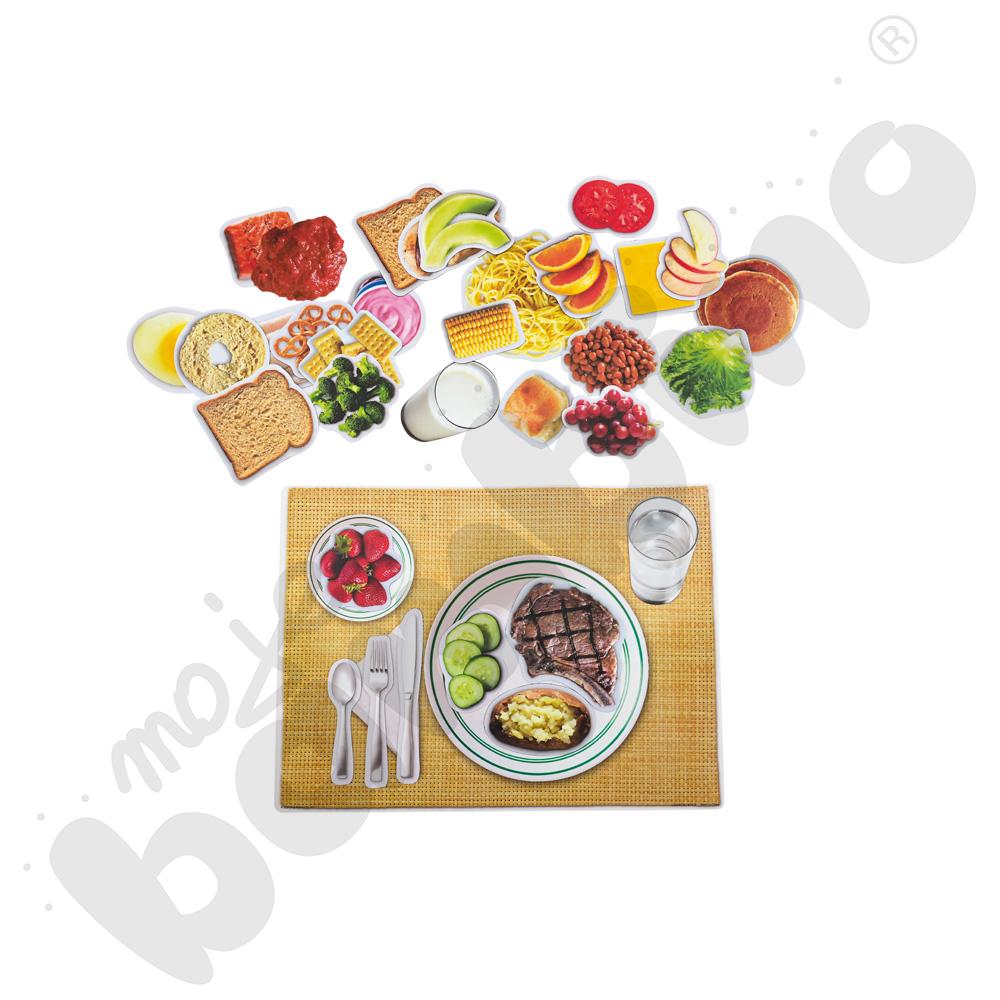 Zdrowa żywność - zestaw magnetyczny