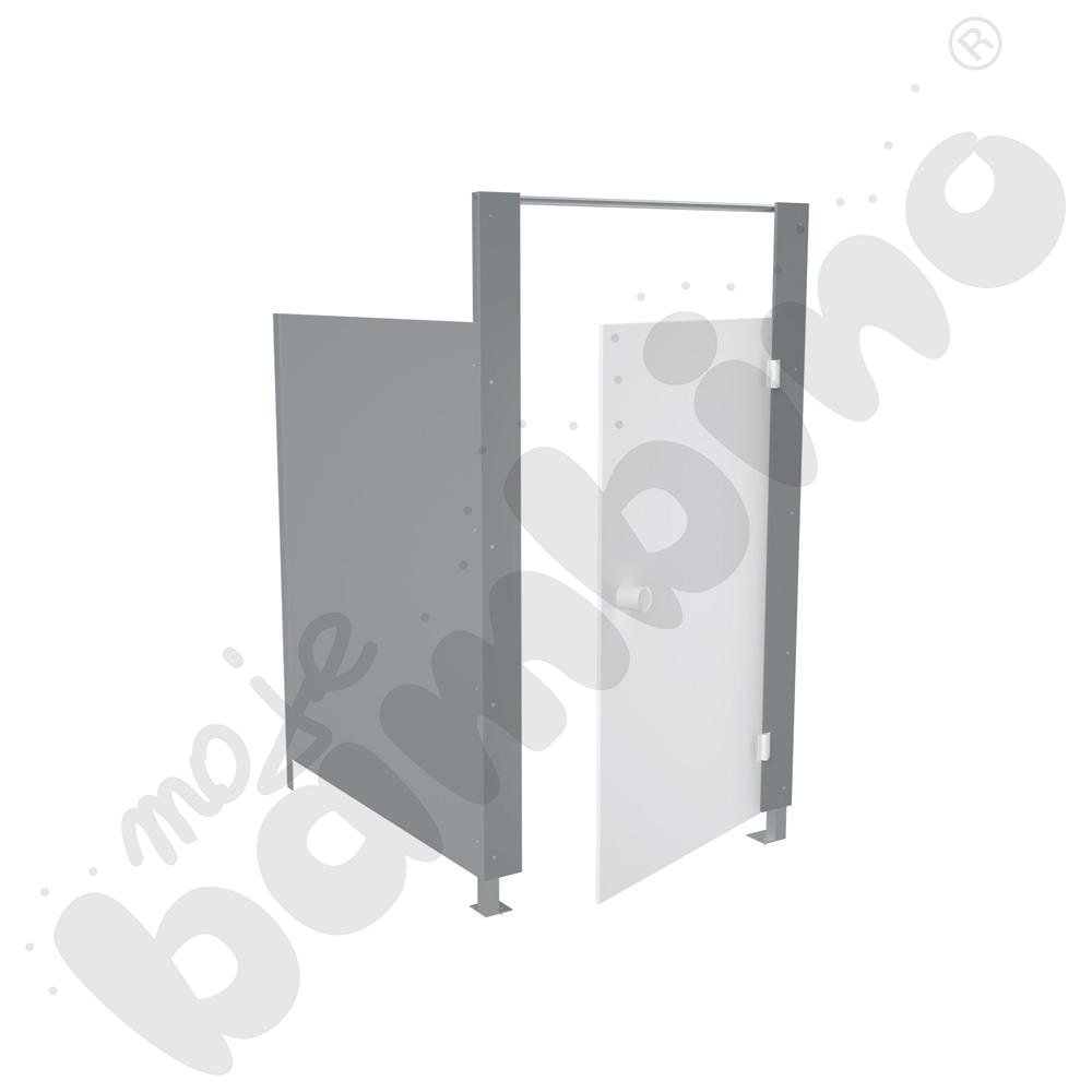 Kabina WC Aqua - moduł dodatkowy szary