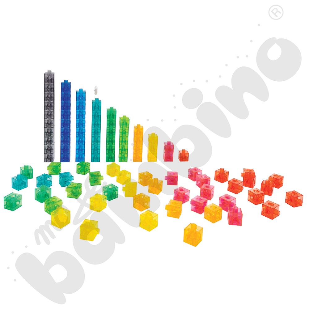 Klocki matematyczne - transparentne