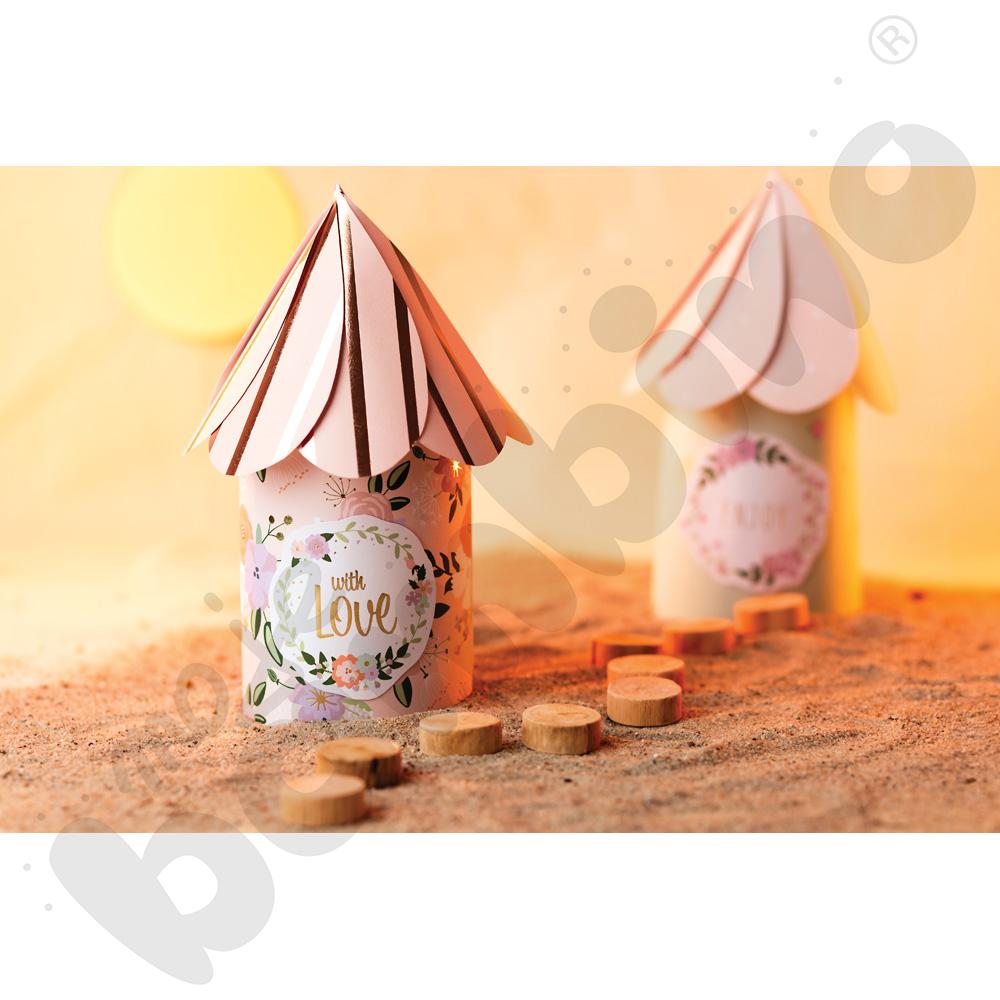 Papier z motywem kwiatowym