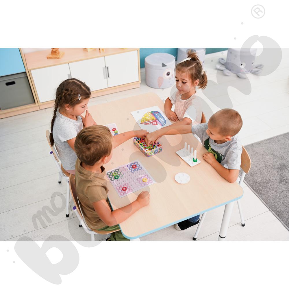 Mozaiki Maxi - zestaw edukacyjny, 9 kol.