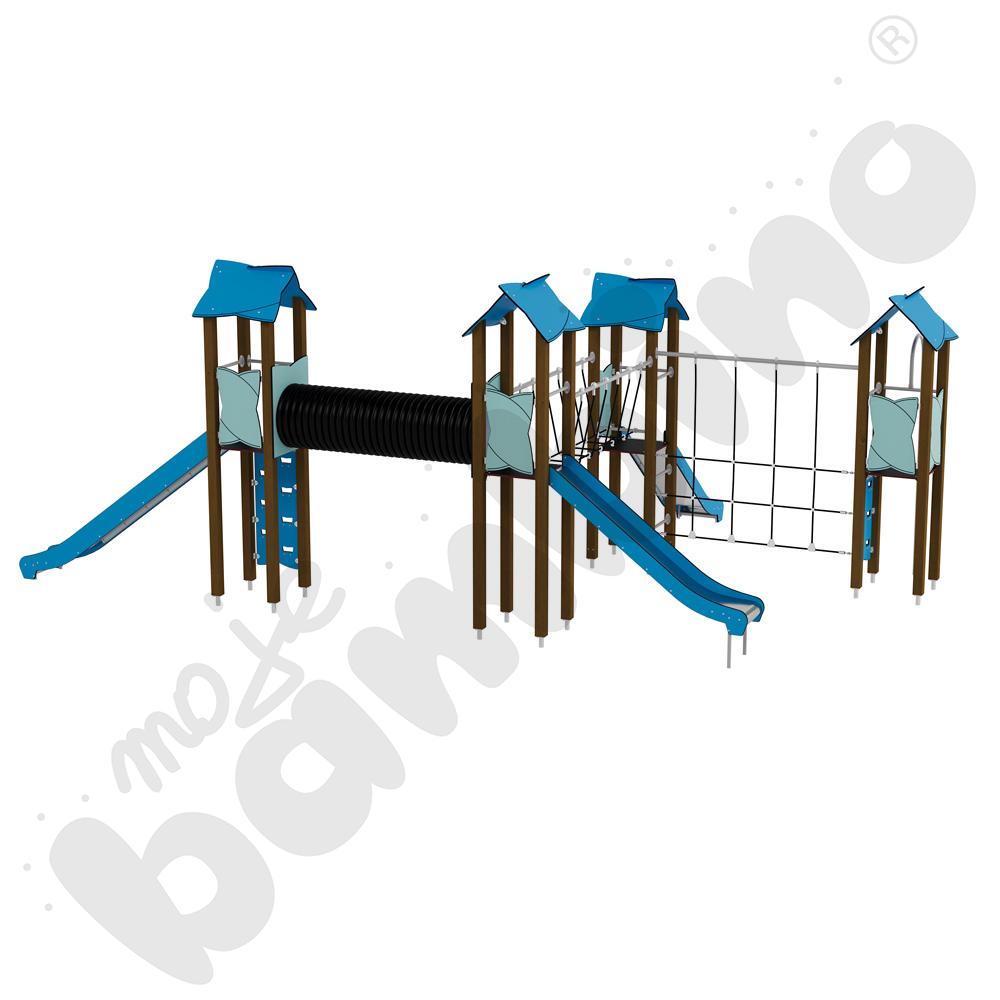 Zestaw Urbi 10, słupy drewniane B