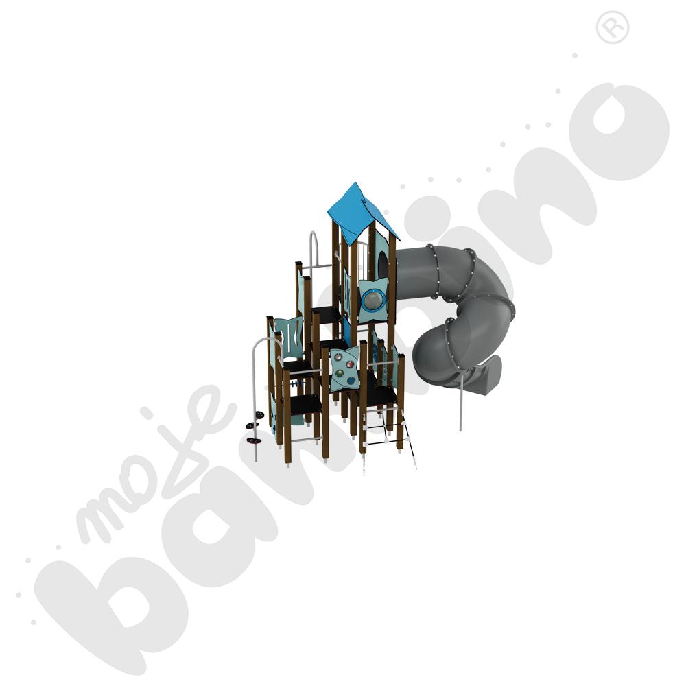 Zestaw Urbi 14, słupy drewniane B