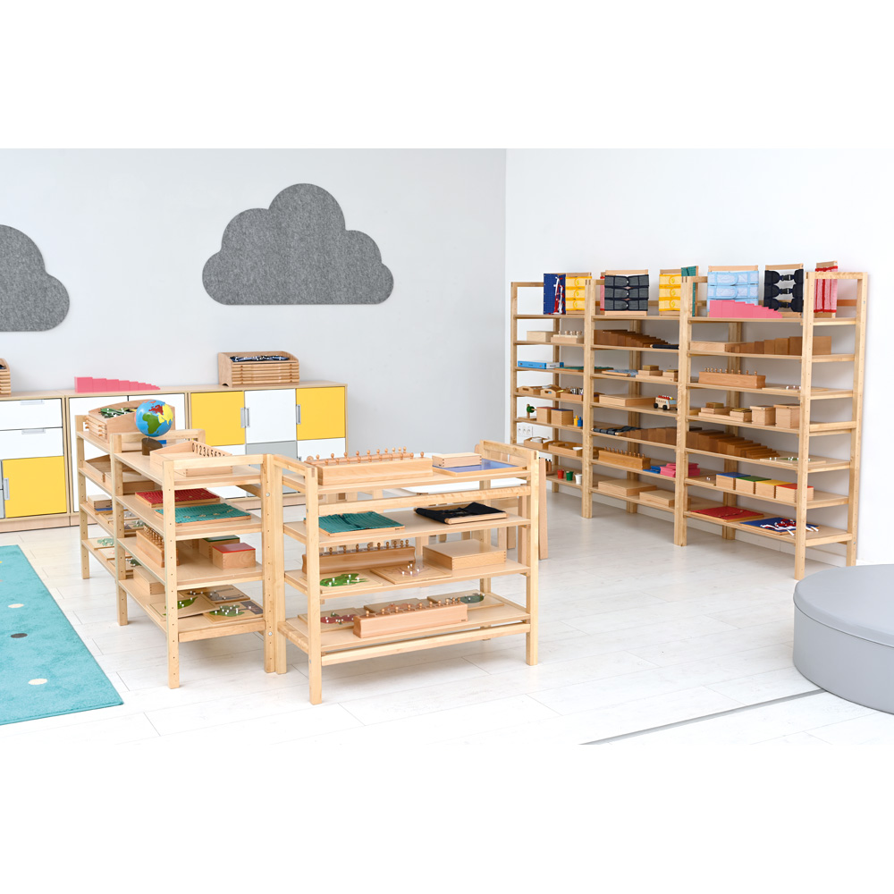 Regál Flexi na edukačné pomôcky, výška 160 cm
