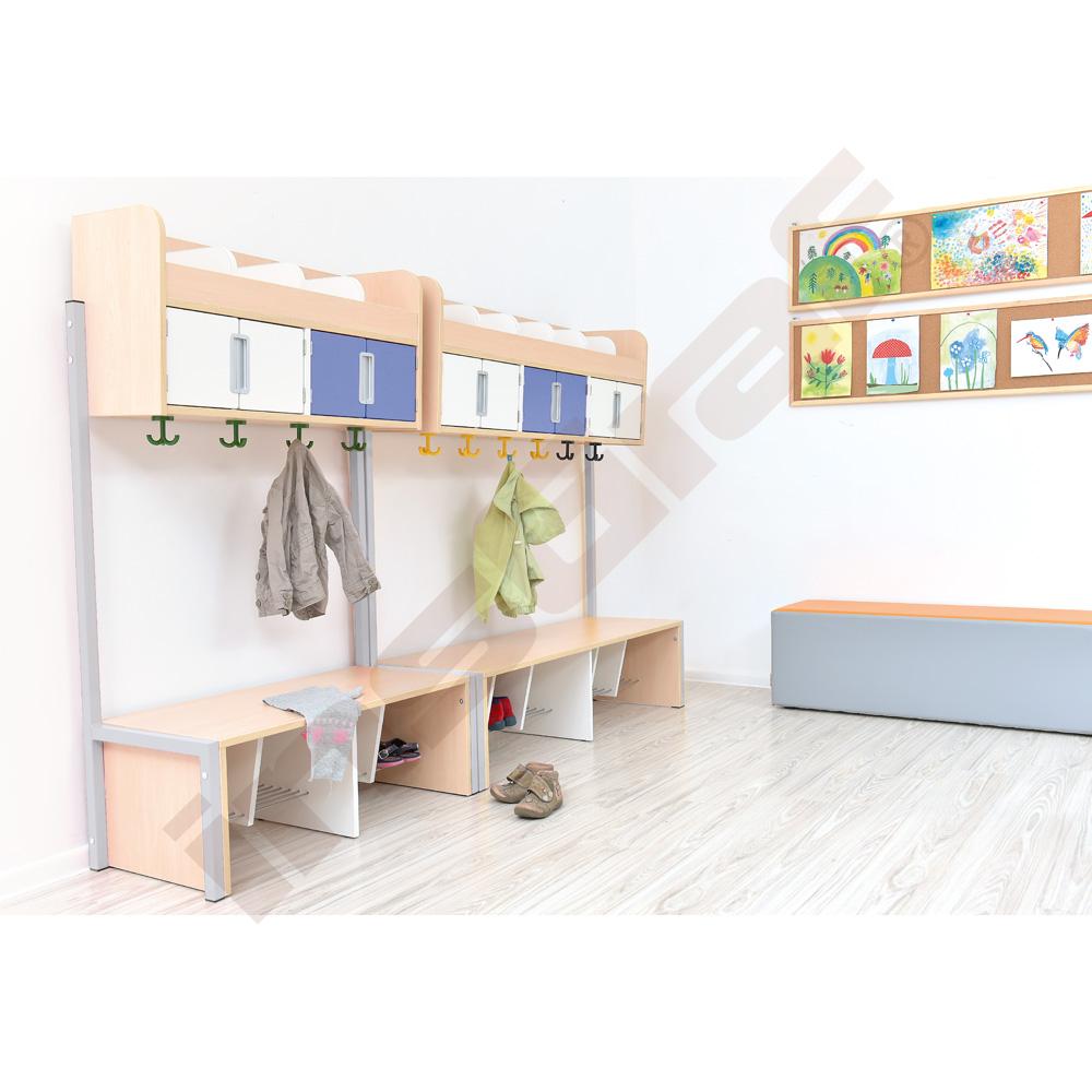 Quadro - šatna s konstrukcí 4, světlý javor
