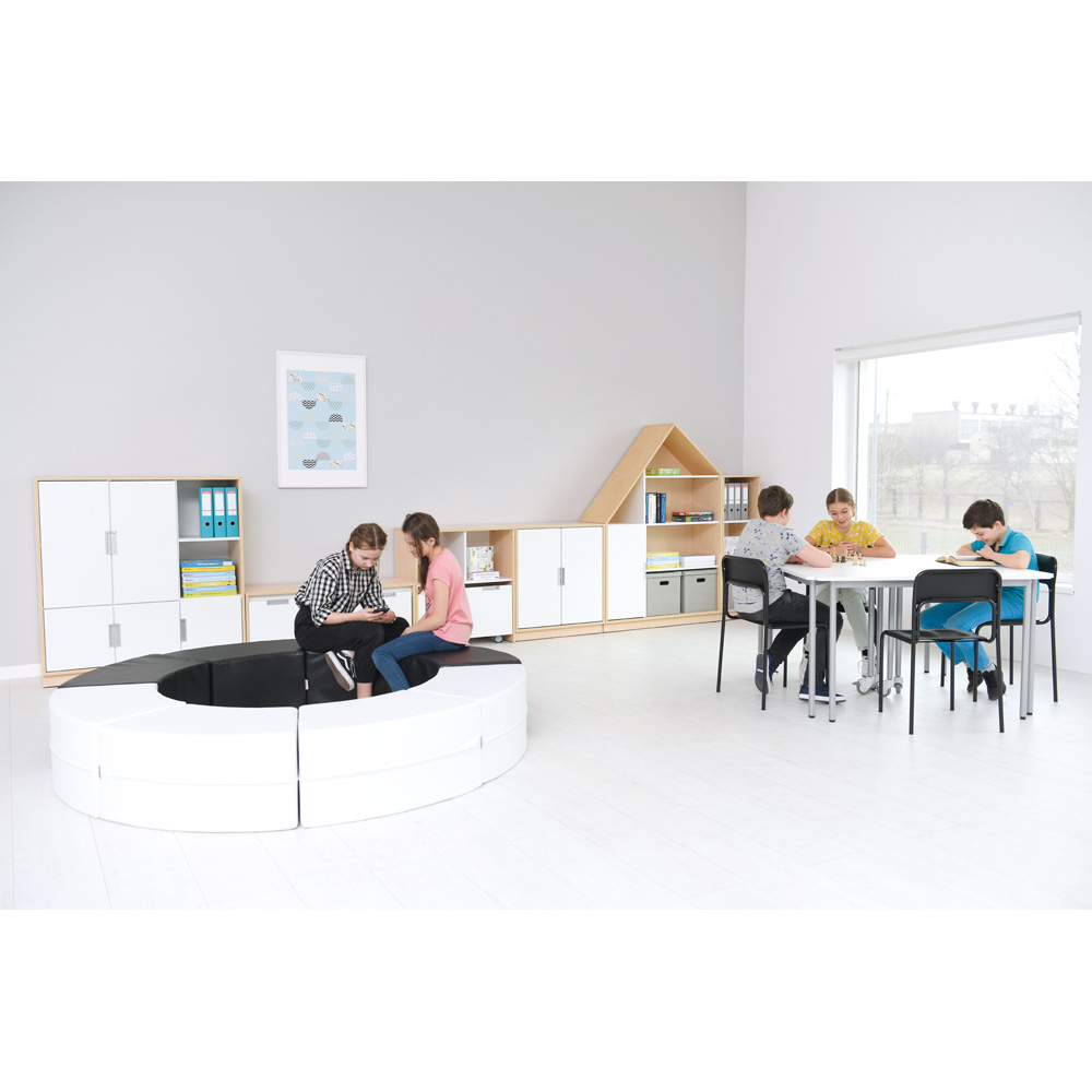 Quadro - zostava 184, dvierka 90°, korpus javor