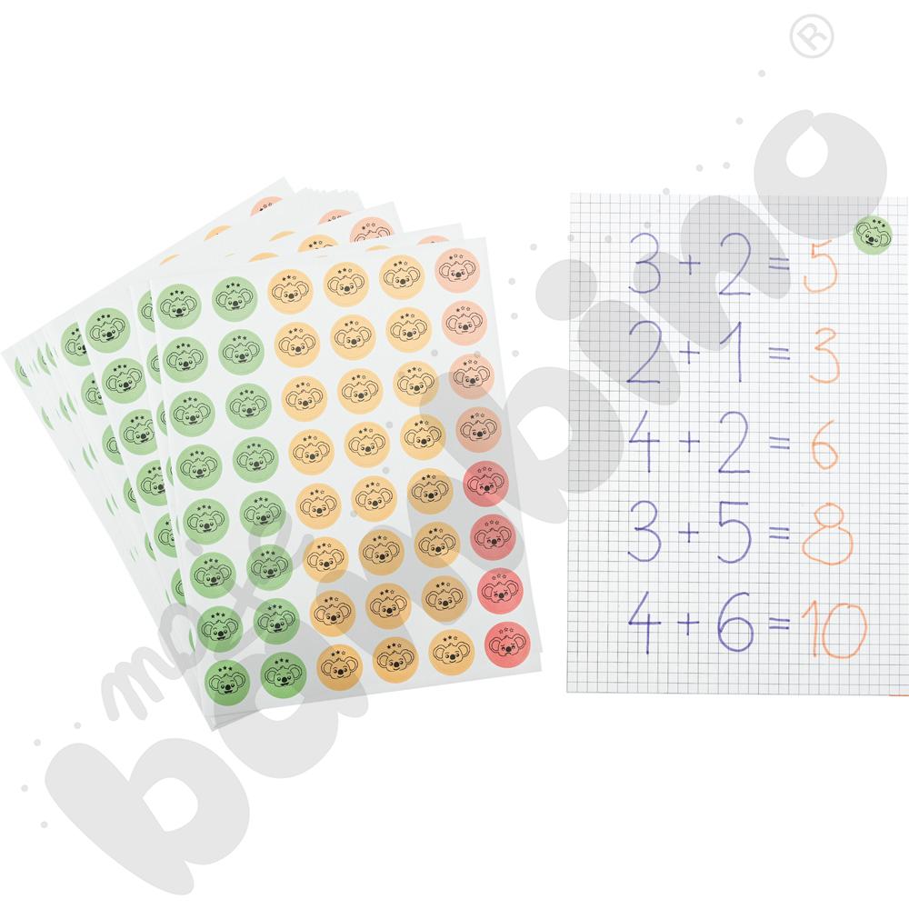 Naklejki motywujące, 576 szt.