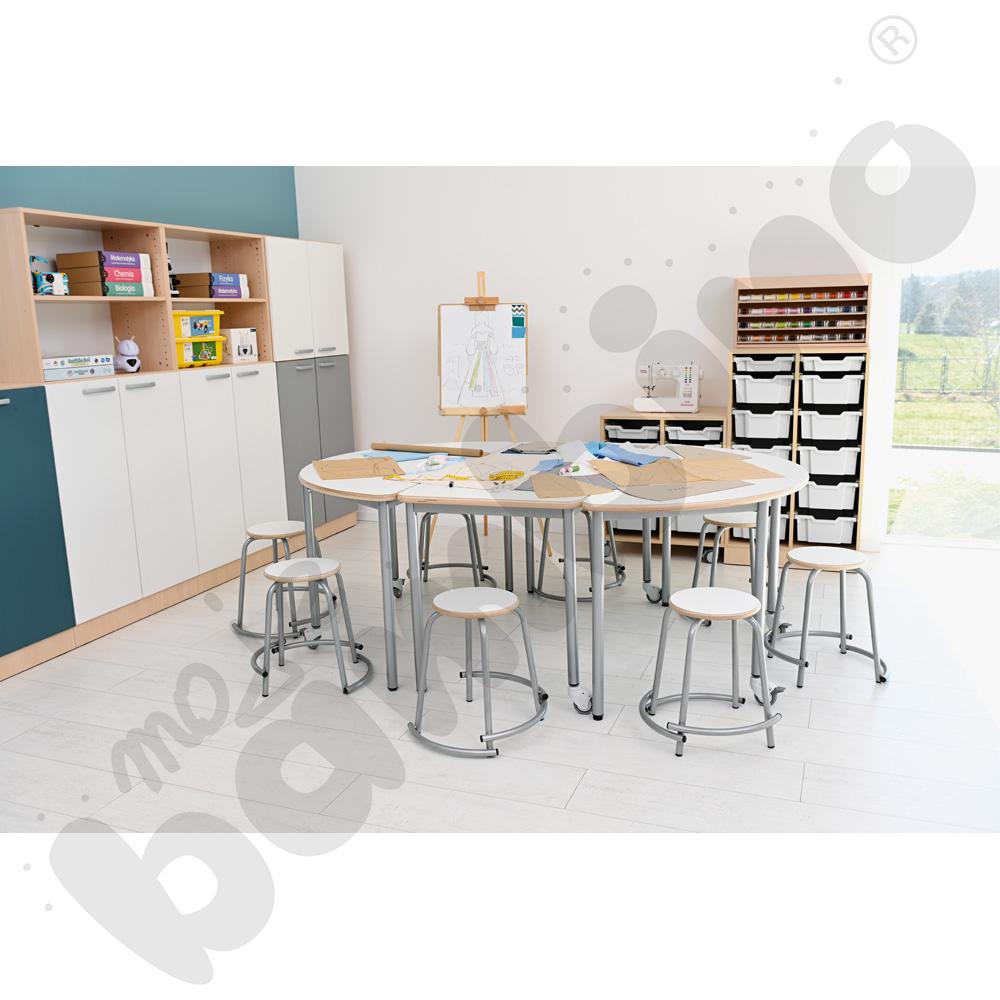 Taboret Flexi rozm. 6 z podnóżkami 3-5