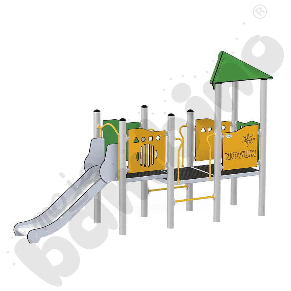 Orbis - wieża 3, metalowe słupy