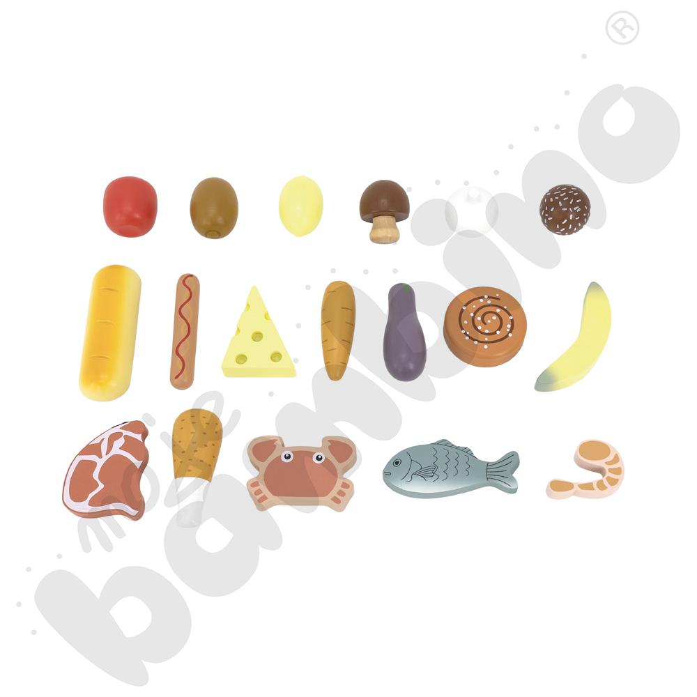 Stragan z artykułami spożywczymi