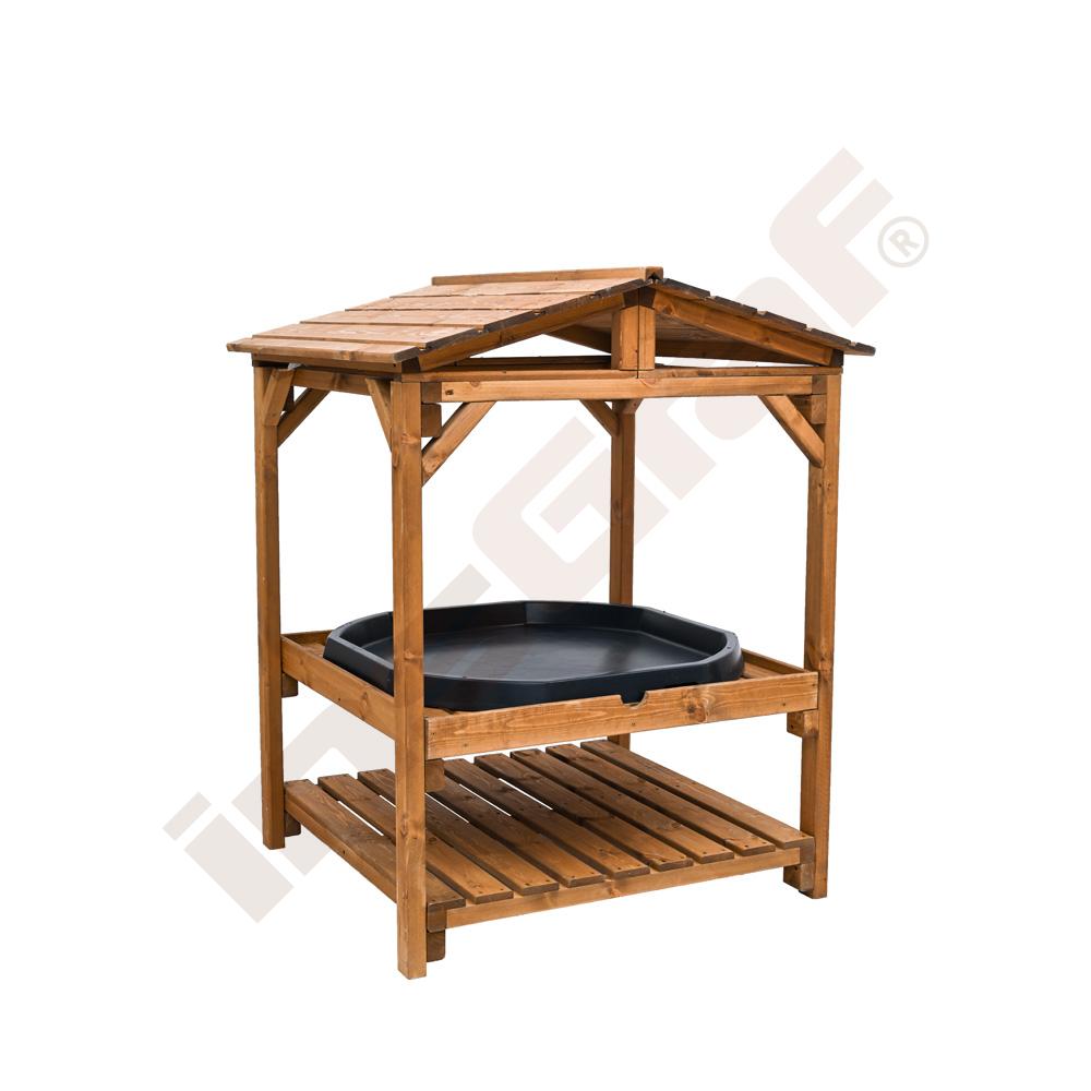 Zahradní stolek se stříškou a tácem Tuff Spot